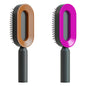 Self-Cleaning Hair Brush – Anti-Static Scalp Massage Comb for Women - Avail Market