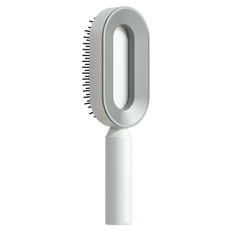 Self-Cleaning Hair Brush – Anti-Static Scalp Massage Comb for Women - Avail Market