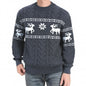 Round Neck Sweater Coat Men's Knitwear