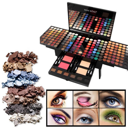 180-Color Eyeshadow & Blush Palette – Piano-Shaped Makeup Box - Avail Market