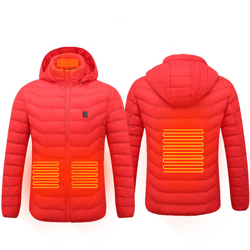 Men’s USB Heated Jacket – Warm Winter Electric Coat & Thermal Vest - Avail Market