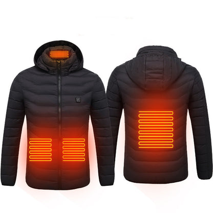 Men’s USB Heated Jacket – Warm Winter Electric Coat & Thermal Vest - Avail Market