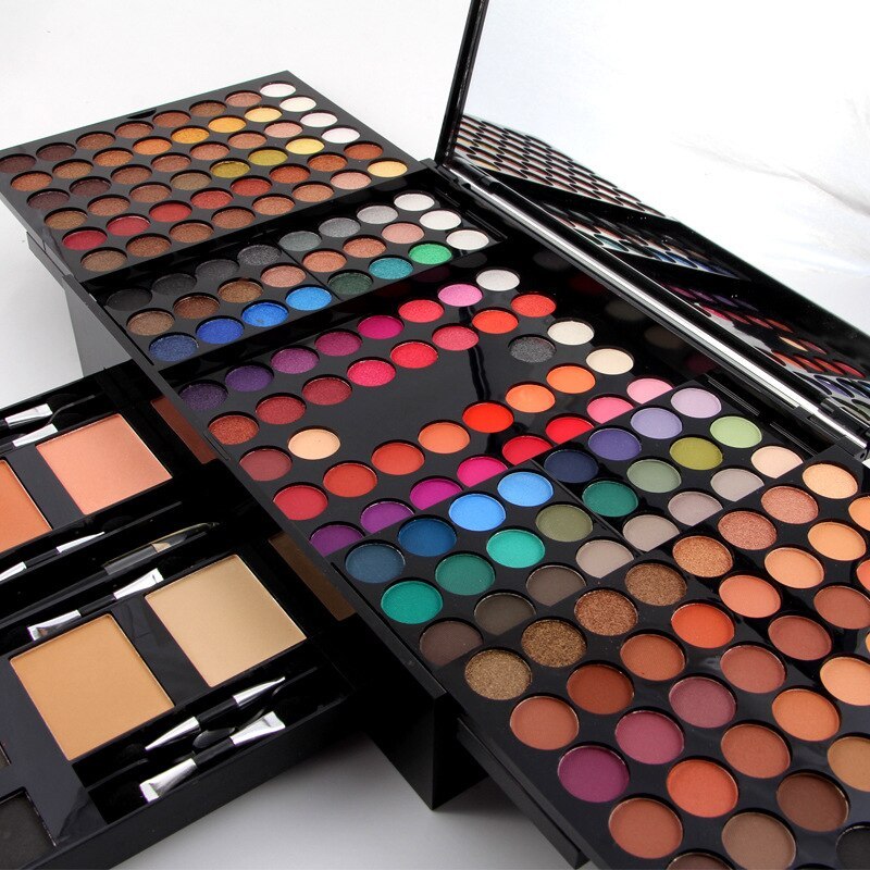 180-Color Eyeshadow & Blush Palette – Piano-Shaped Makeup Box - Avail Market