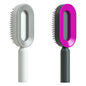 Self-Cleaning Hair Brush – Anti-Static Scalp Massage Comb for Women - Avail Market