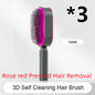 Self-Cleaning Hair Brush – Anti-Static Scalp Massage Comb for Women - Avail Market