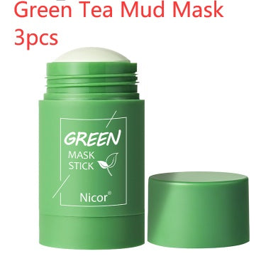 Green Tea Clay Mask Stick – Oil Control, Anti-Acne & Whitening Skincare - Avail Market