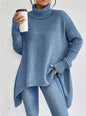 Women’s Winter Turtleneck Sweater – Loose Knit Pullover - Avail Market
