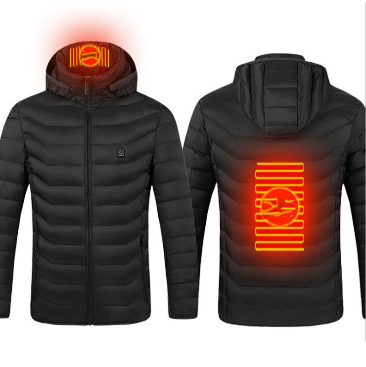 Men’s USB Heated Jacket – Warm Winter Electric Coat & Thermal Vest - Avail Market