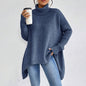 Women’s Winter Turtleneck Sweater – Loose Knit Pullover - Avail Market