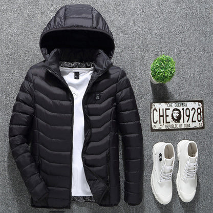 Men’s USB Heated Jacket – Warm Winter Electric Coat & Thermal Vest - Avail Market