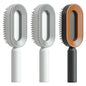 Self-Cleaning Hair Brush – Anti-Static Scalp Massage Comb for Women - Avail Market