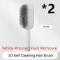 Self-Cleaning Hair Brush – Anti-Static Scalp Massage Comb for Women - Avail Market