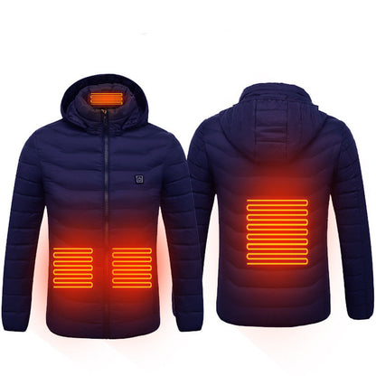 Men’s USB Heated Jacket – Warm Winter Electric Coat & Thermal Vest - Avail Market