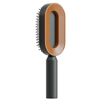 Self-Cleaning Hair Brush – Anti-Static Scalp Massage Comb for Women - Avail Market