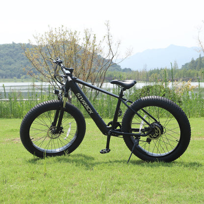 Professional Electric Bike for Adults, 26" x 4.0" Fat Tire, 1000W Motor, 48V 15Ah, UL & GCC Certified – Ideal for Trail Riding, Excursions, and Commuting.