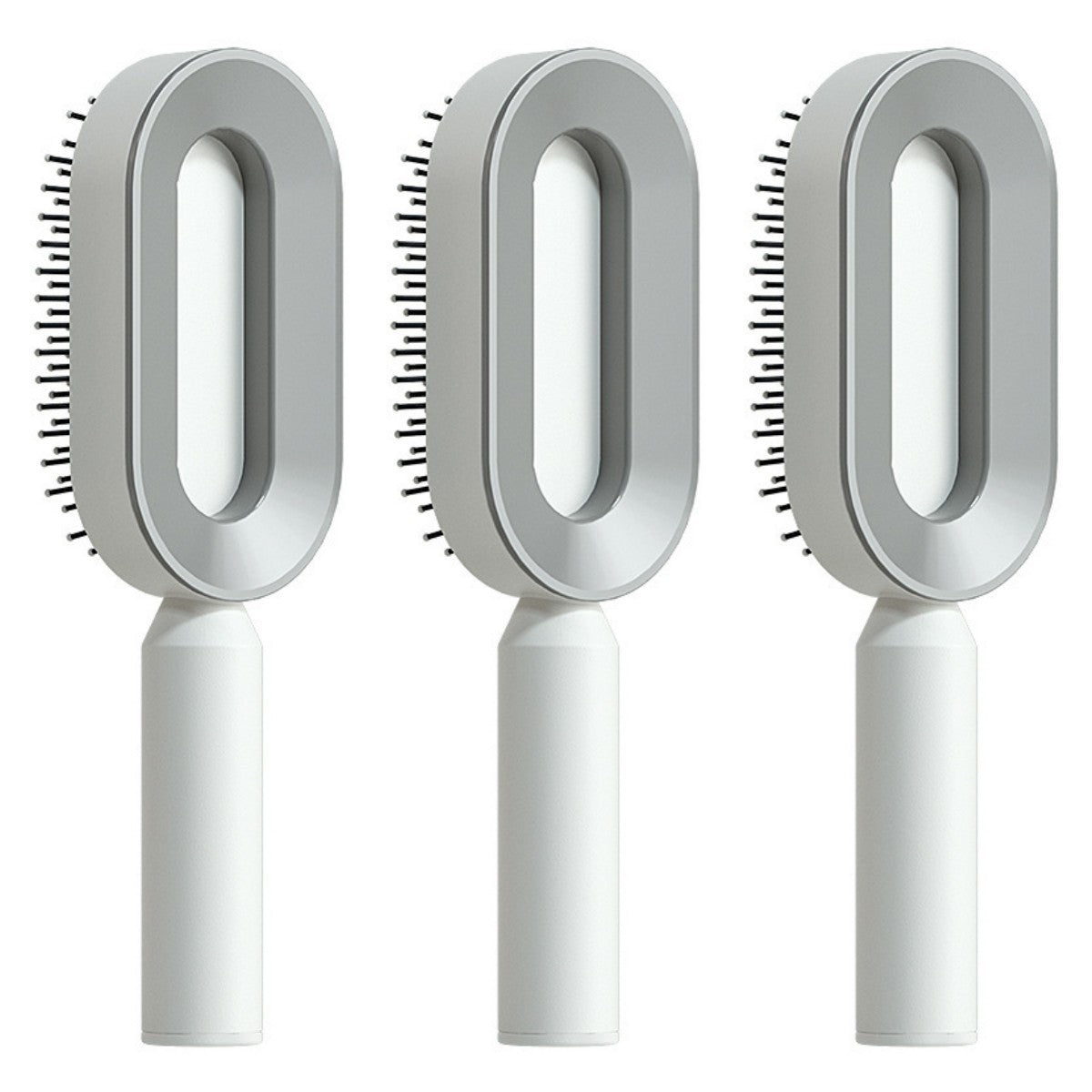 Self-Cleaning Hair Brush – Anti-Static Scalp Massage Comb for Women - Avail Market