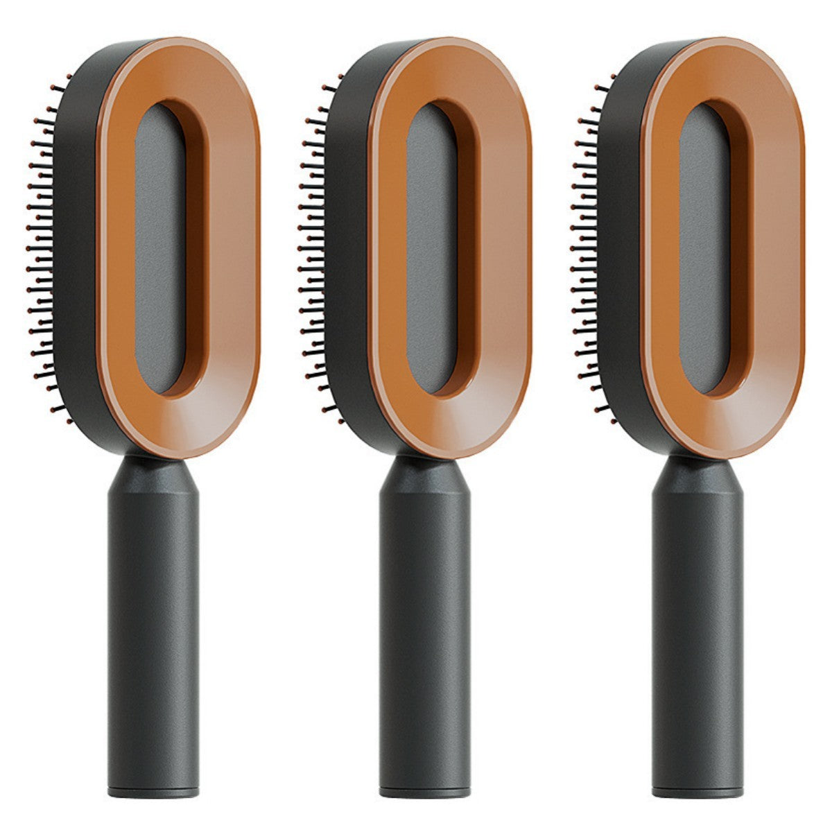 Self-Cleaning Hair Brush – Anti-Static Scalp Massage Comb for Women - Avail Market
