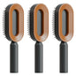 Self-Cleaning Hair Brush – Anti-Static Scalp Massage Comb for Women - Avail Market