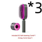Self-Cleaning Hair Brush – Anti-Static Scalp Massage Comb for Women - Avail Market