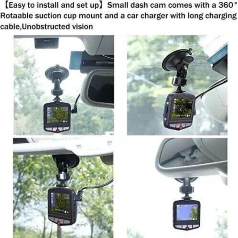 2.4 Inch Full HD 1080P Dash Cam, Car DVR Front Or Rear Camera Night Vision G Sensor