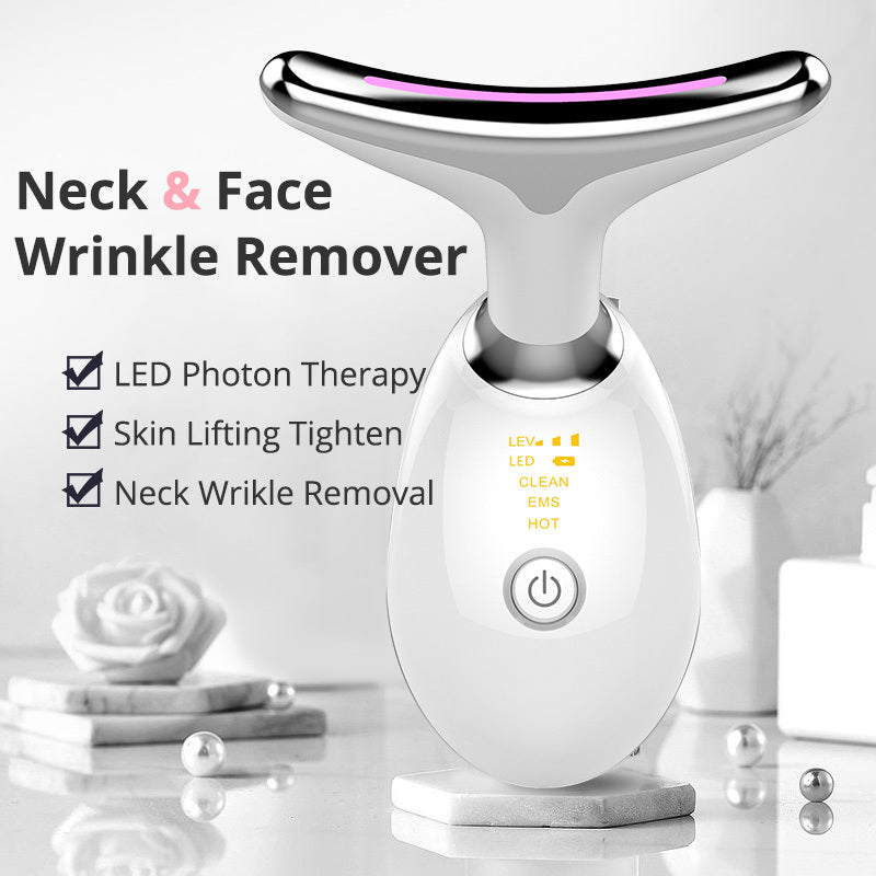 EMS Neck Massager – Thermal Microcurrent Lifting & Wrinkle Remover - Avail Market