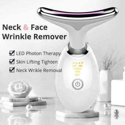 EMS Neck Massager – Thermal Microcurrent Lifting & Wrinkle Remover - Avail Market