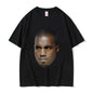 Funny Kanye West Meme T-Shirt Men's Vintage Hip Hop Rap Style Tshirt Men Women Short Sleeve T Shirt Streetwear
