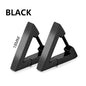 1 Pairs Punk Stainless Steel Stud Earrings Black Earrings Set For Men Women Vintage Hip Hop Piercing Ear Jewelry Accessories