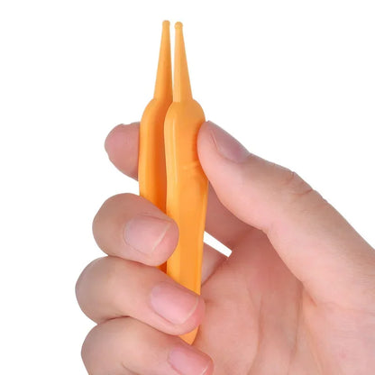 Clearance_Baby Dig Booger Clip Infants Ear Nose Navel Clean Tools Kids Safety Tweezers Cleaning Forceps Toddler Nasal Cavity Car