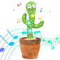1pc Electronic Plush Toy Home Decoration for Children Xmas Gifts Dancing Talking Cactus Toys for Baby Boys and Girls