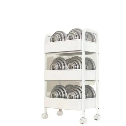Multi-Layer Mobile Storage Rack – Kitchen, Bedroom, Bathroom, Snacks & Baby Essentials