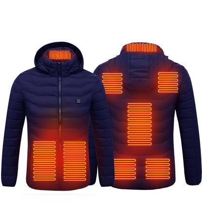 Men’s USB Heated Jacket – Warm Winter Electric Coat & Thermal Vest - Avail Market