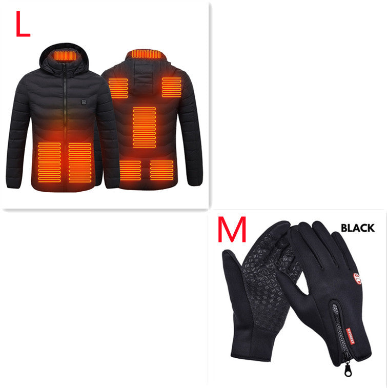 Men’s USB Heated Jacket – Warm Winter Electric Coat & Thermal Vest - Avail Market