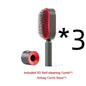 Self-Cleaning Hair Brush – Anti-Static Scalp Massage Comb for Women - Avail Market