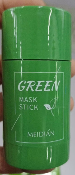 Green Tea Clay Mask Stick – Oil Control, Anti-Acne & Whitening Skincare - Avail Market