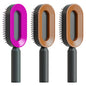 Self-Cleaning Hair Brush – Anti-Static Scalp Massage Comb for Women - Avail Market
