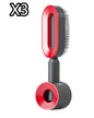 Self-Cleaning Hair Brush – Anti-Static Scalp Massage Comb for Women - Avail Market