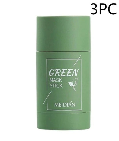 Green Tea Clay Mask Stick – Oil Control, Anti-Acne & Whitening Skincare - Avail Market