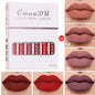 6 Boxes Of Matte Non-stick Cup Waterproof Lipstick Long Lasting Lip Gloss - Avail Market