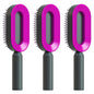 Self-Cleaning Hair Brush – Anti-Static Scalp Massage Comb for Women - Avail Market