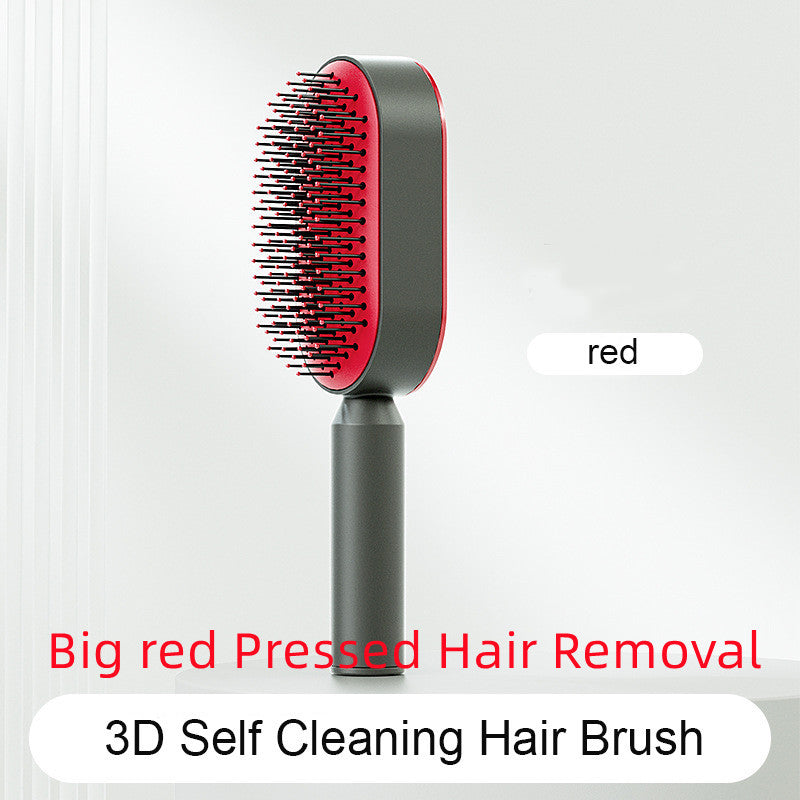 Self-Cleaning Hair Brush – Anti-Static Scalp Massage Comb for Women - Avail Market