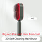 Self-Cleaning Hair Brush – Anti-Static Scalp Massage Comb for Women - Avail Market