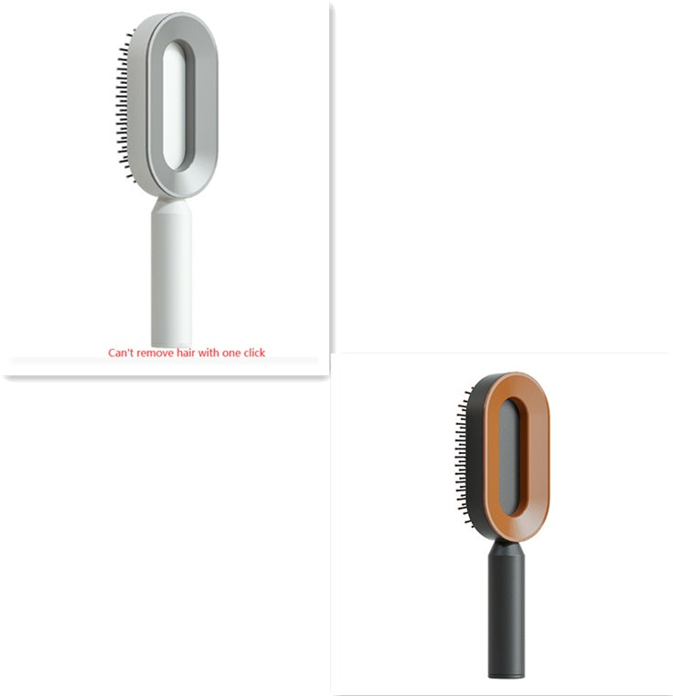Self-Cleaning Hair Brush – Anti-Static Scalp Massage Comb for Women - Avail Market