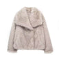 Winter Plush Coat – Warm Fluffy Lapel Jacket for Women - Avail Market